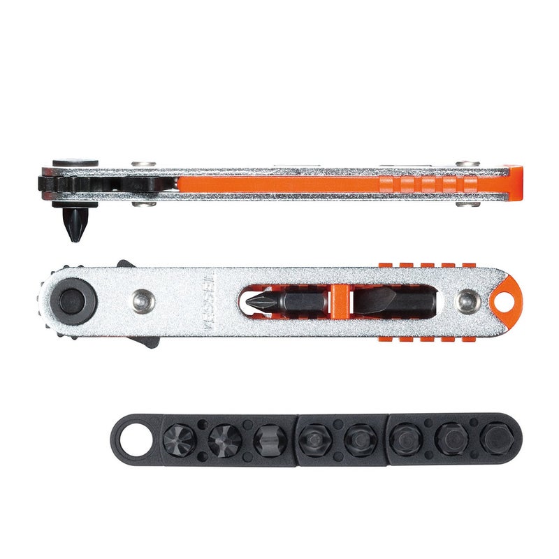 VESSEL Low-Profile Flat Plate Ratchet Screwdriver Set (TD76J (Straight Type)) - Image 1